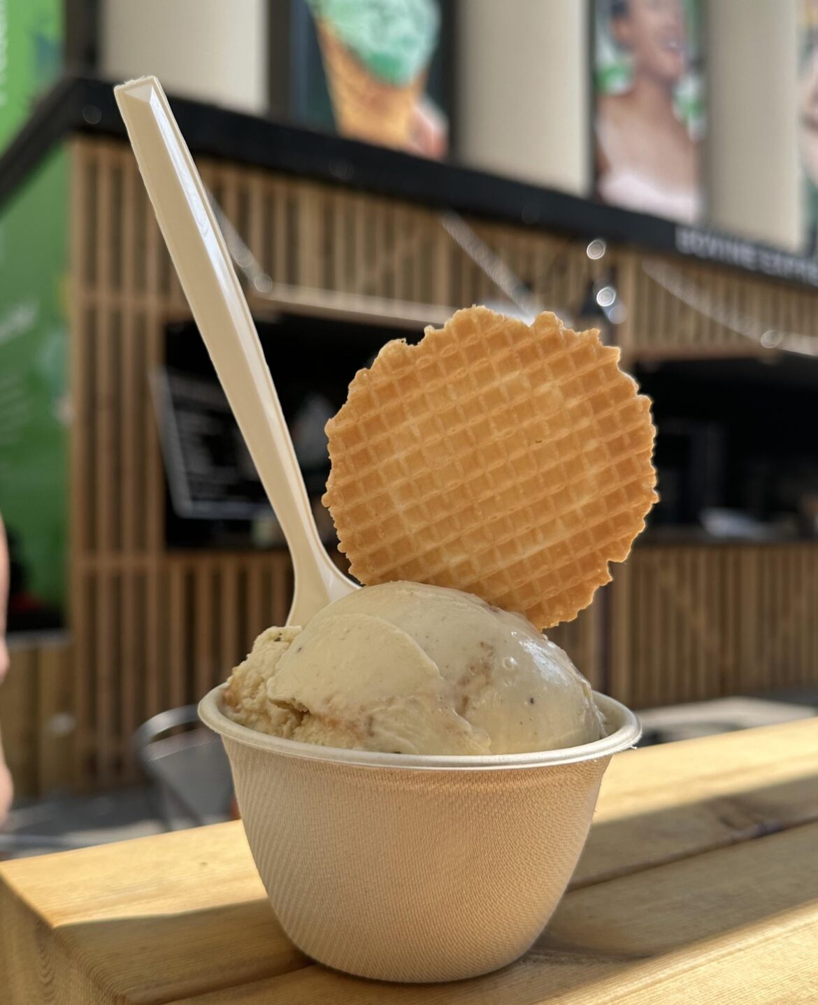 Banoffee pie ice cream @ rurubaked