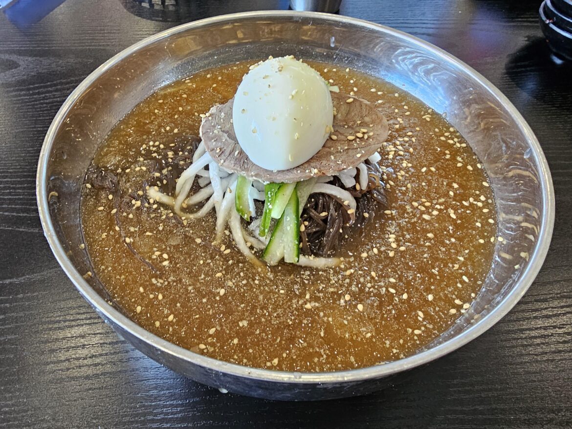Mul Naengmyeon for a hot day