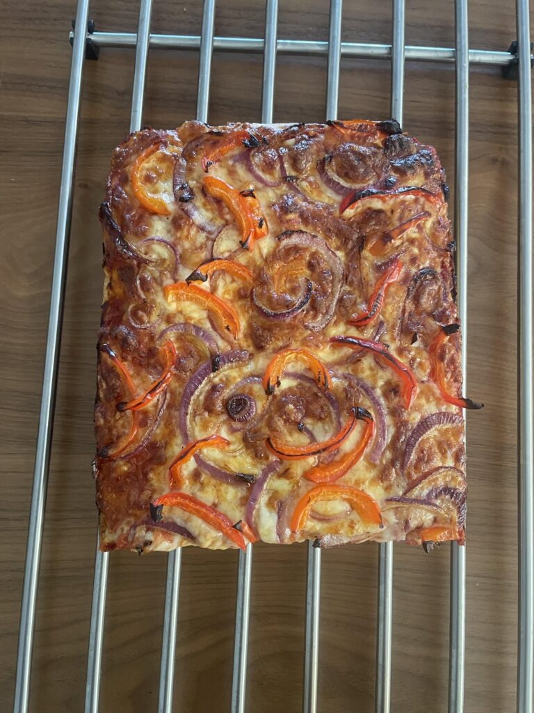 My wife said “I feel like a bready pizza” how did I do?