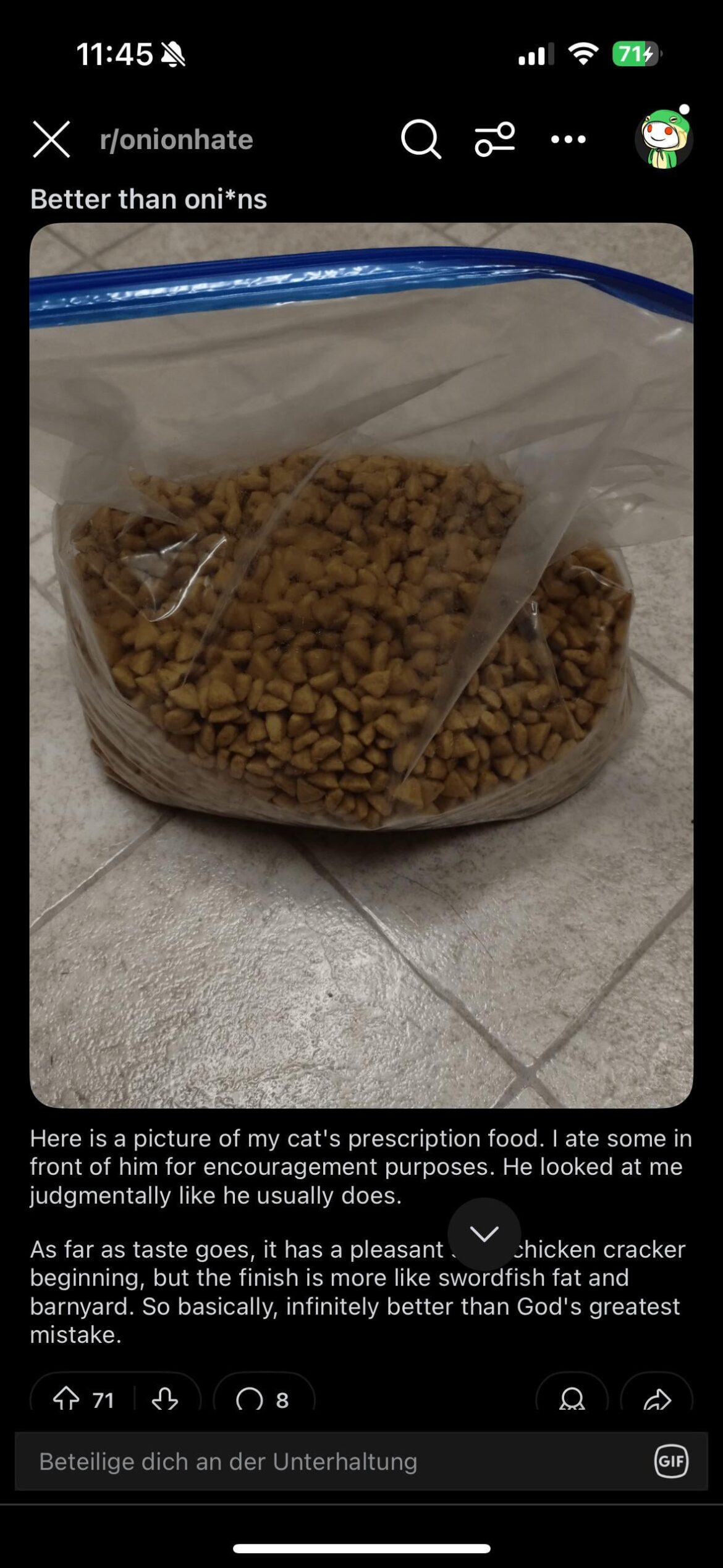 Average onionhate user