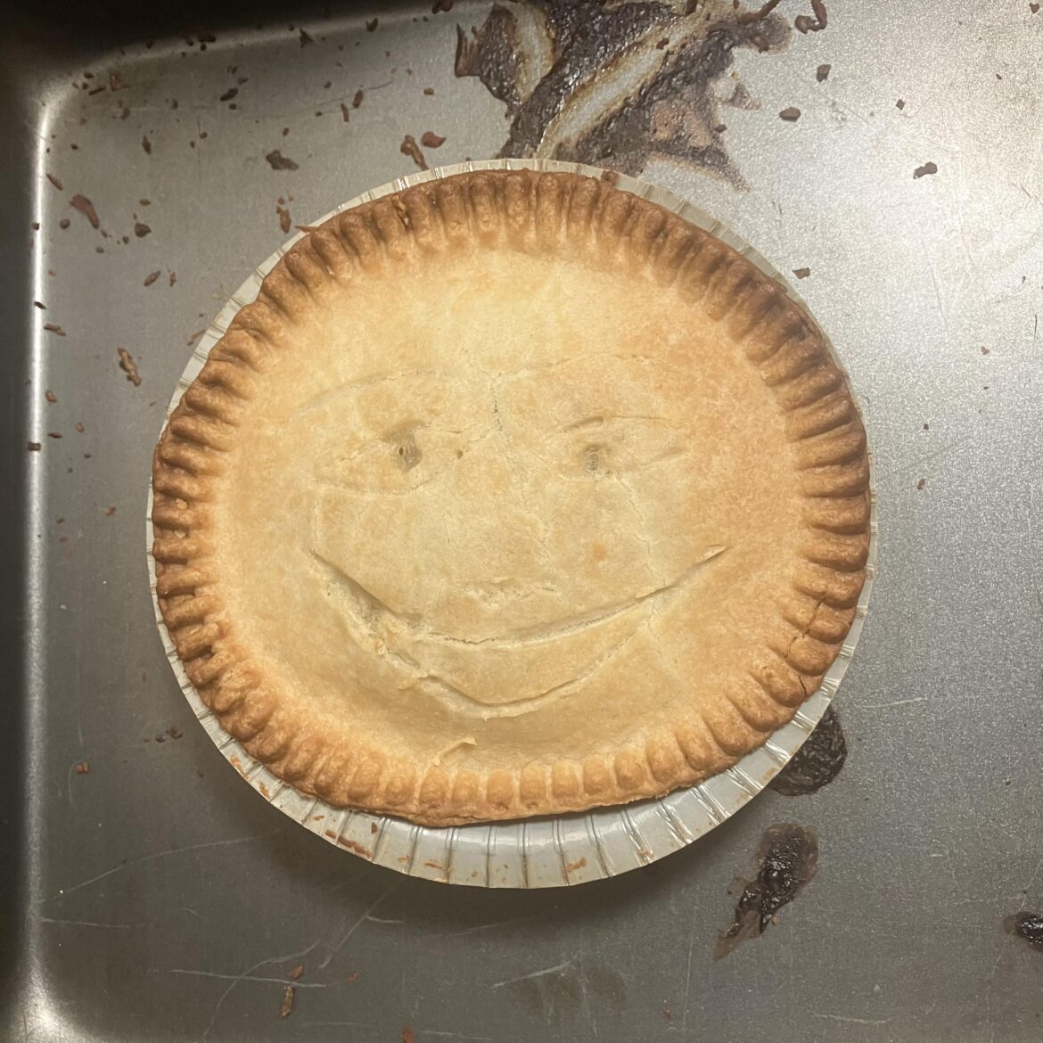 Partner baked this pot pie for me.