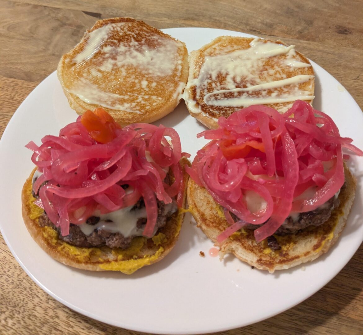 I call it the Texas manic burger.