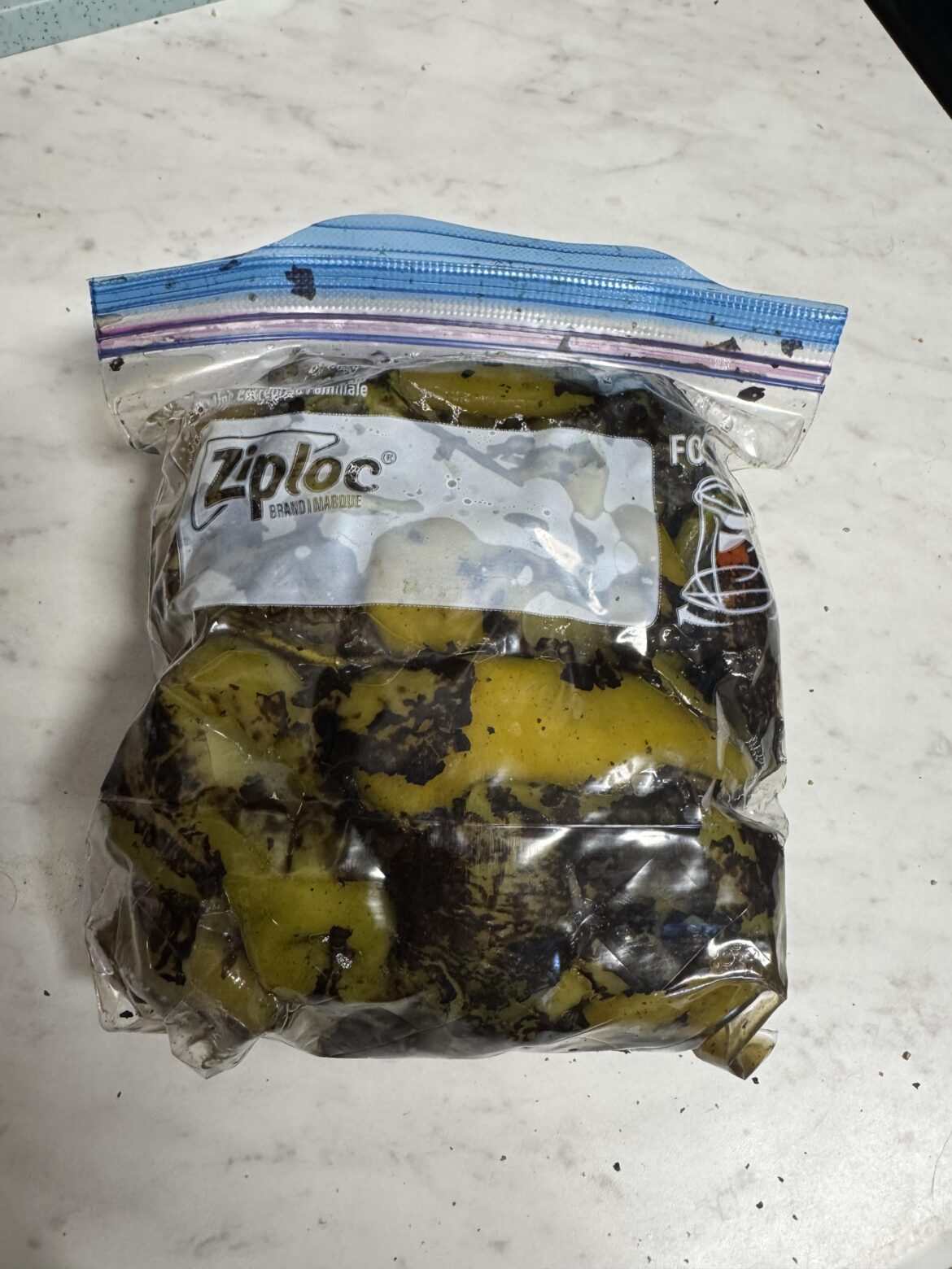 The best part about living in ABQ is being able to go to the farmers market and buy a quart-sized bag of roasted hot green chile for $6