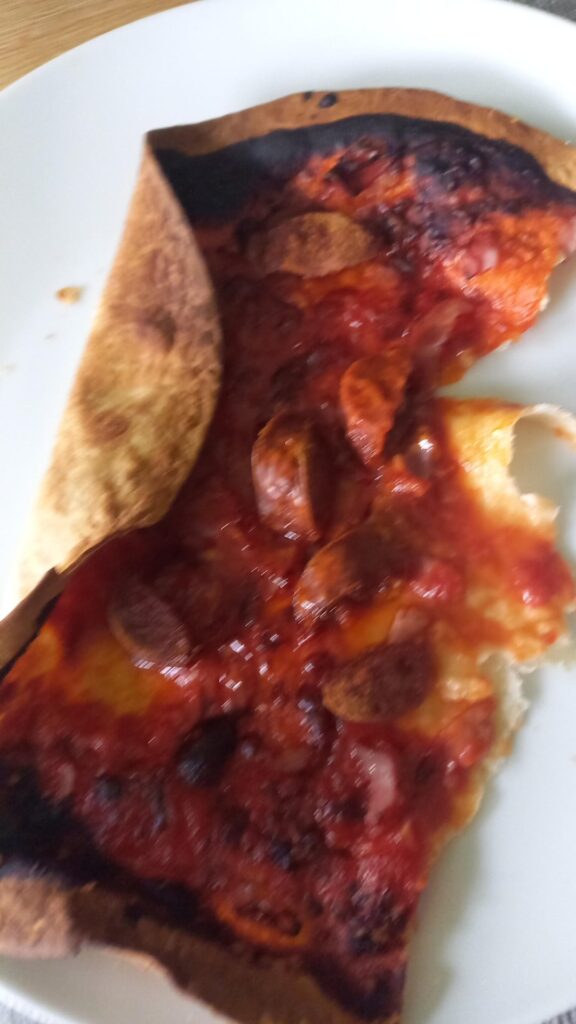 My air fryer pizza..