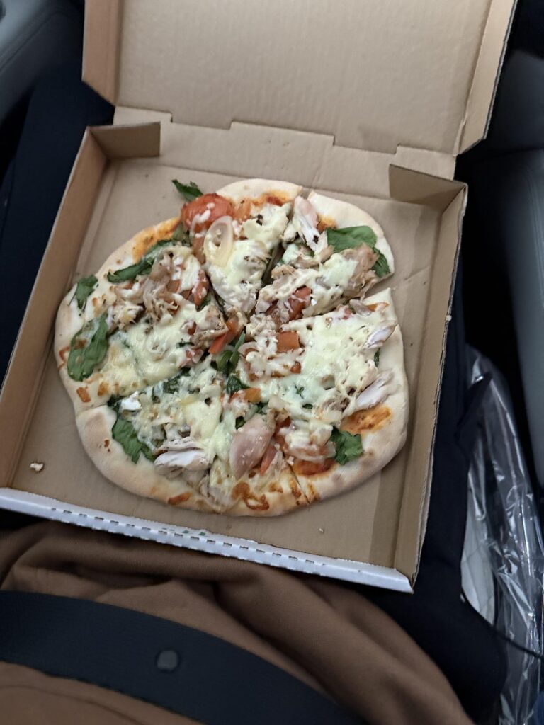 Pizza calories estimate (desc)