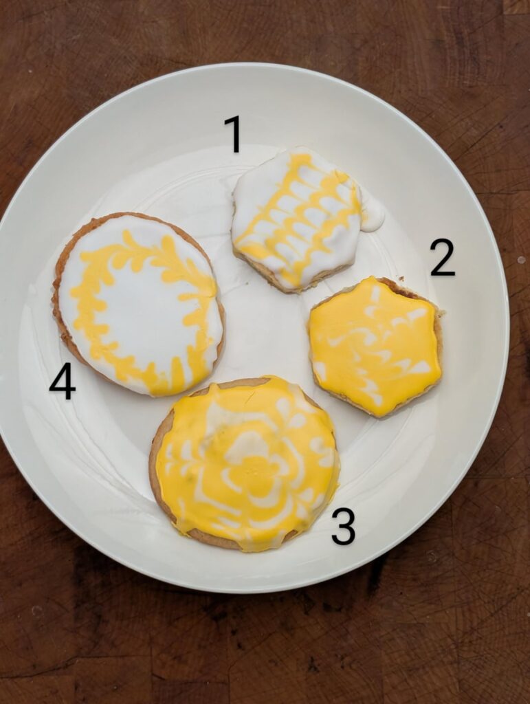 First time trying to decorate cookies, it was an experience to say the least LOL