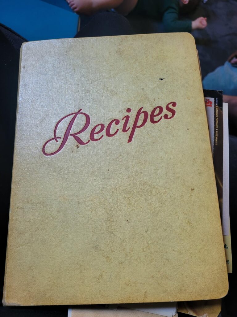 A lifetime of recipes