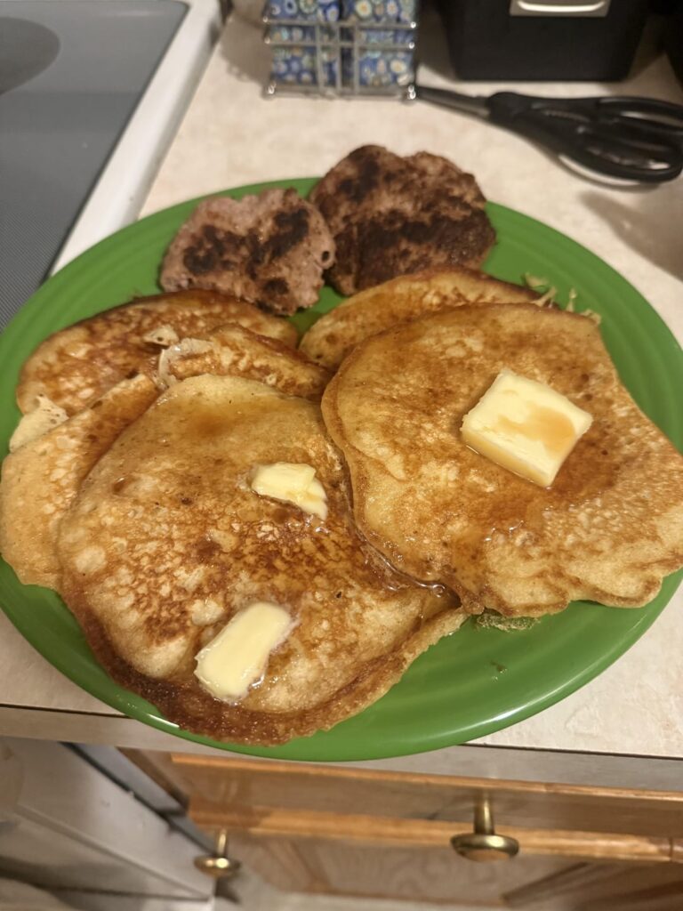 Breakfast for dinner