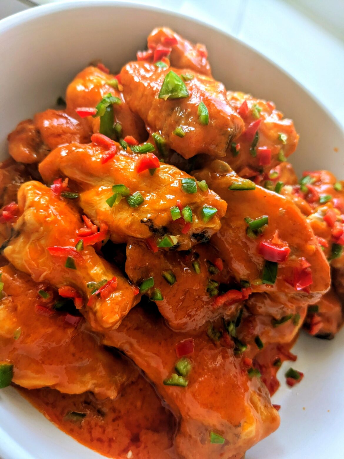 My UK buffalo wings from a grass fed British buffalo