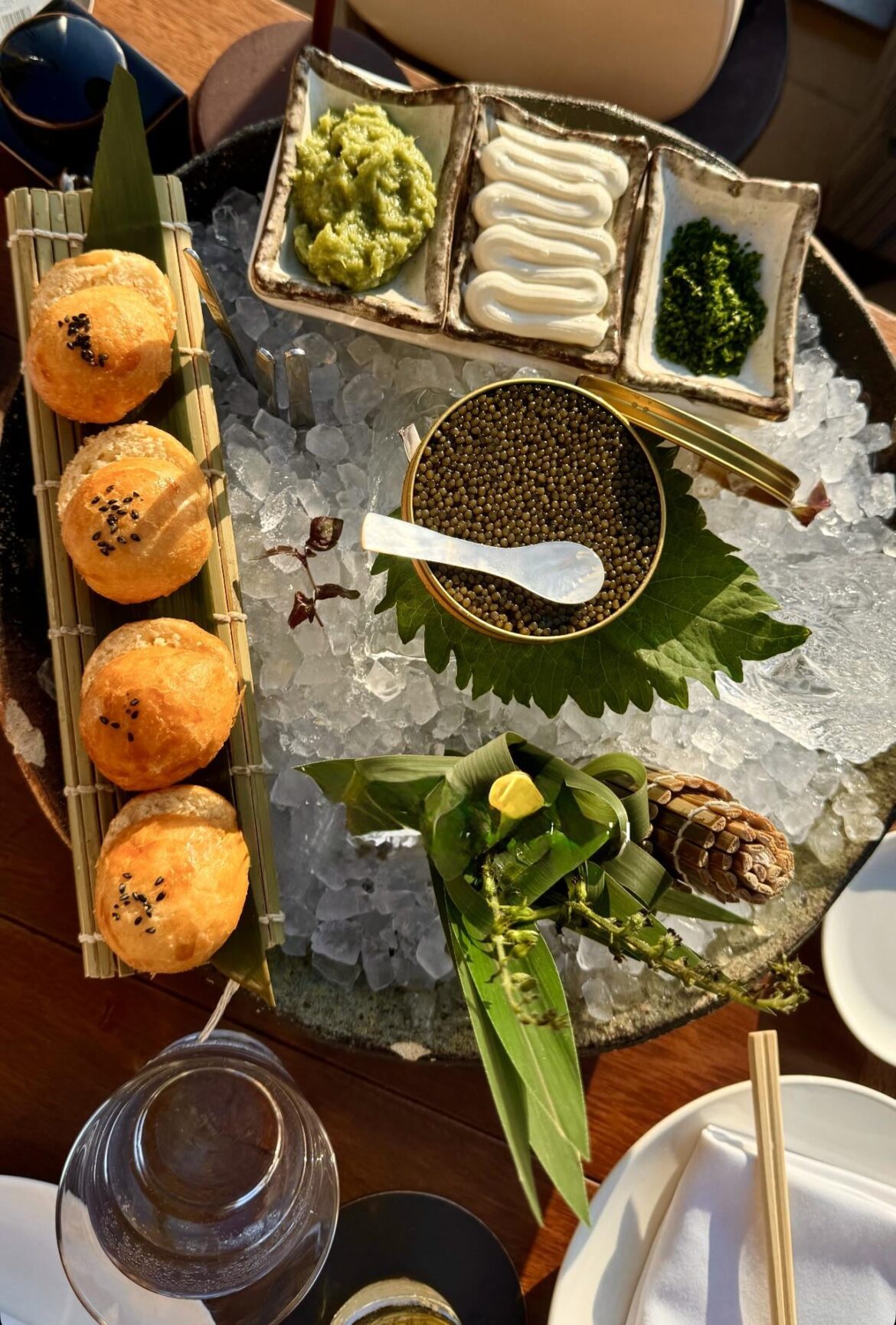 My palate’s love language is Caviar.