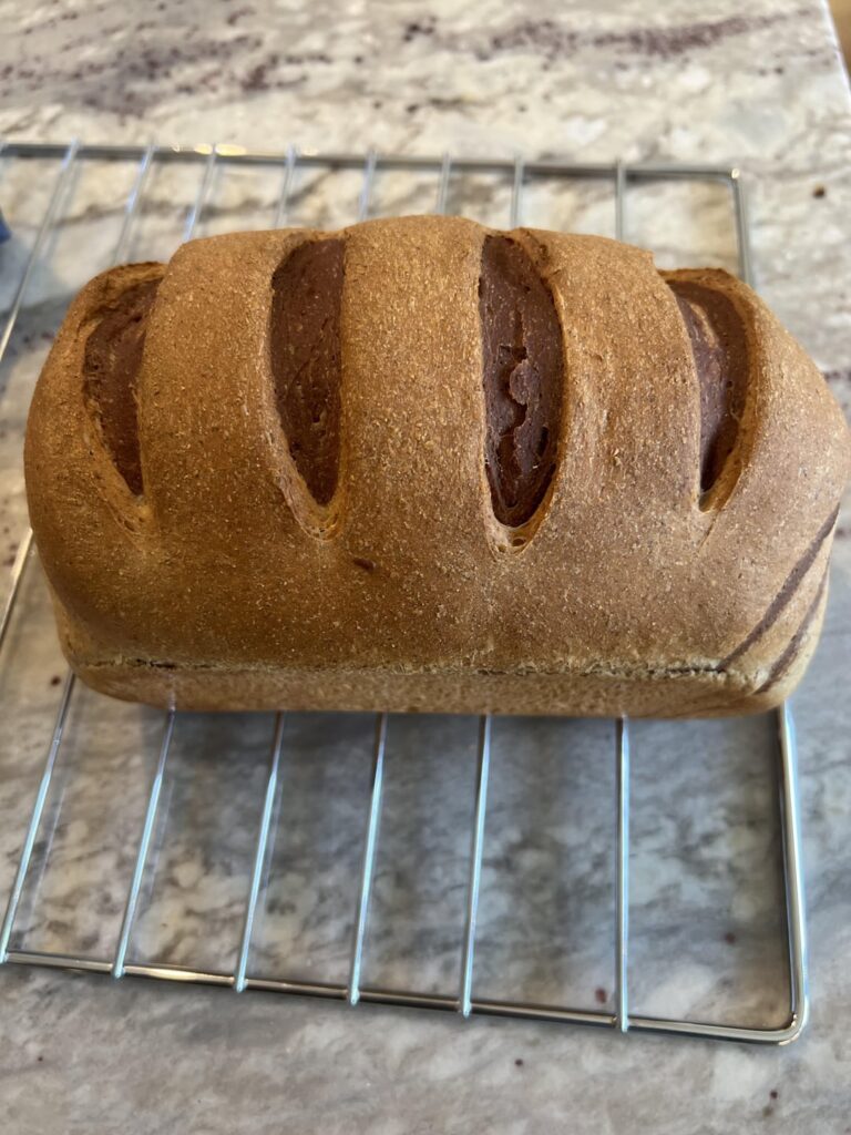 My first attempt at marble rye!