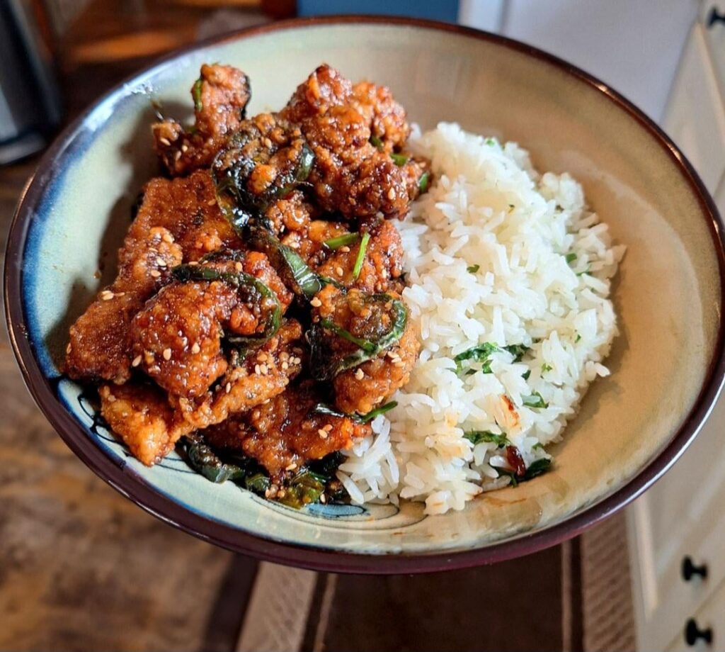 Sweet Jalapeno Pork & Cilantro Lime Rice