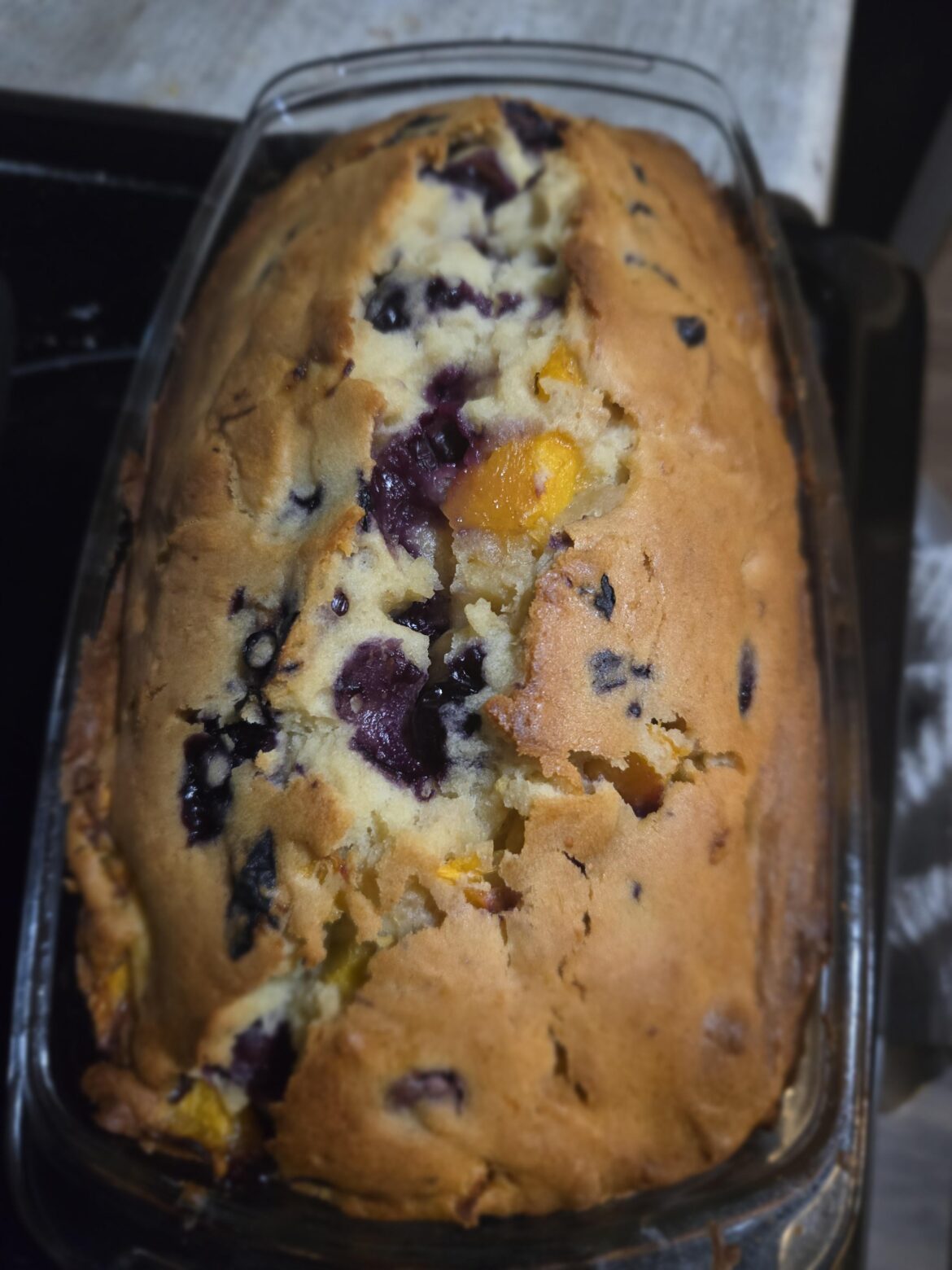 My Wife and I tried this peach blueberry bread