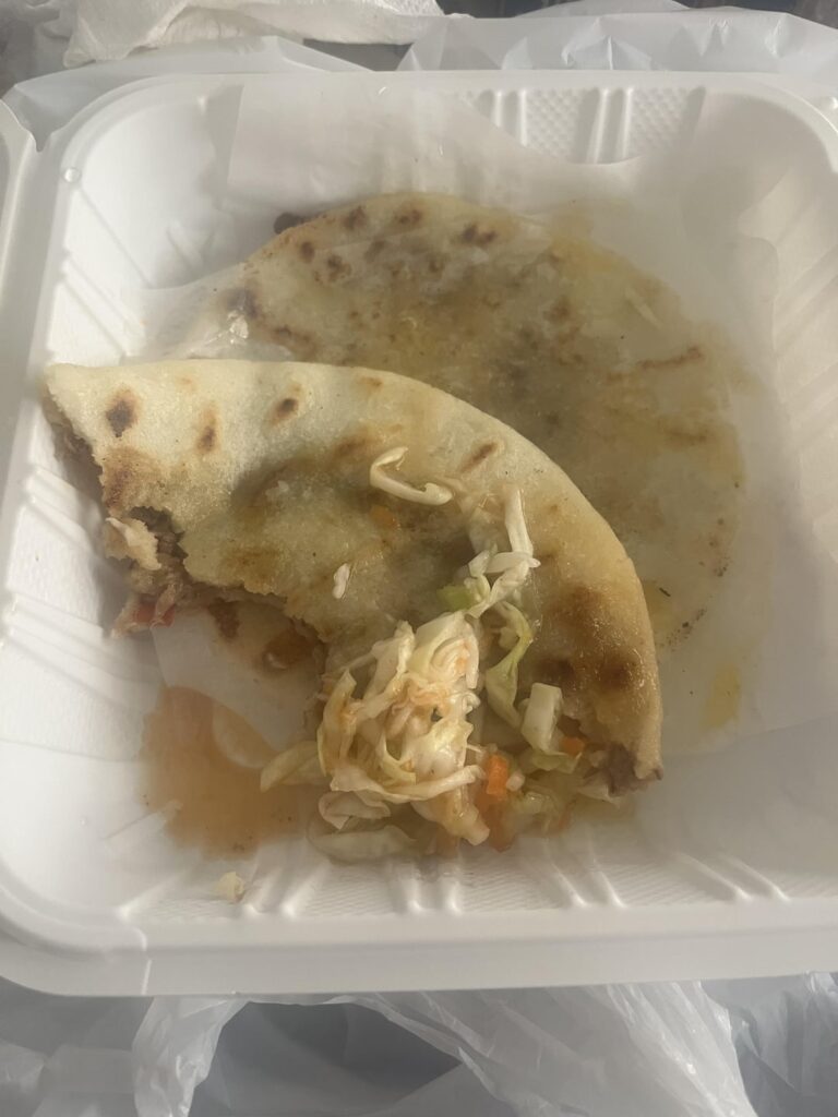 Pupusas Revueltas, a filling lunch for under $7