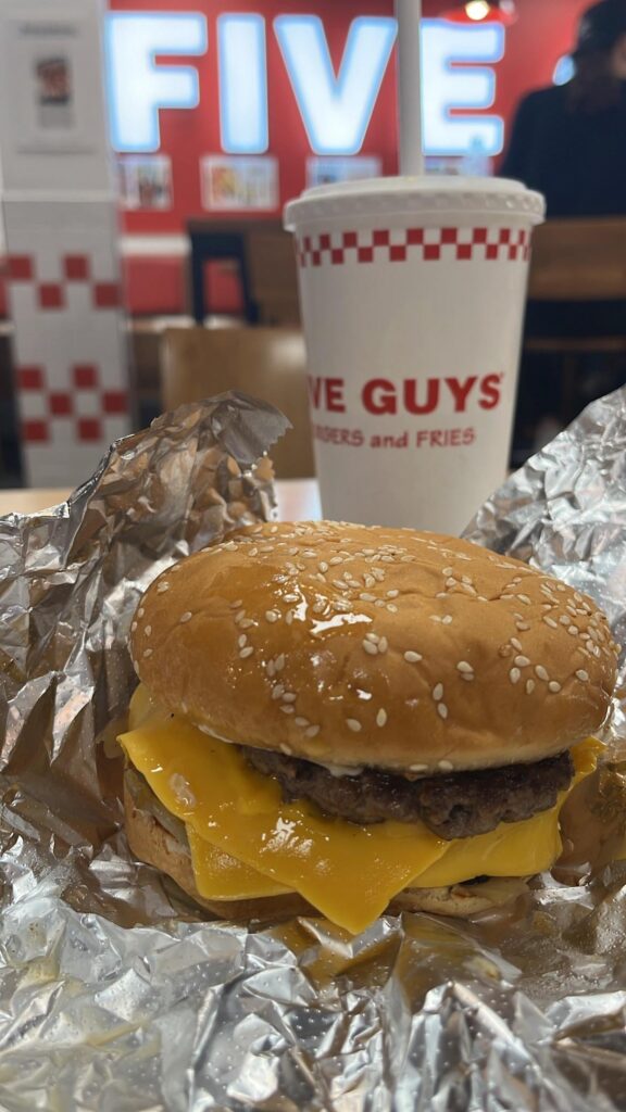Finally gave in and spent $30 at Five Guys