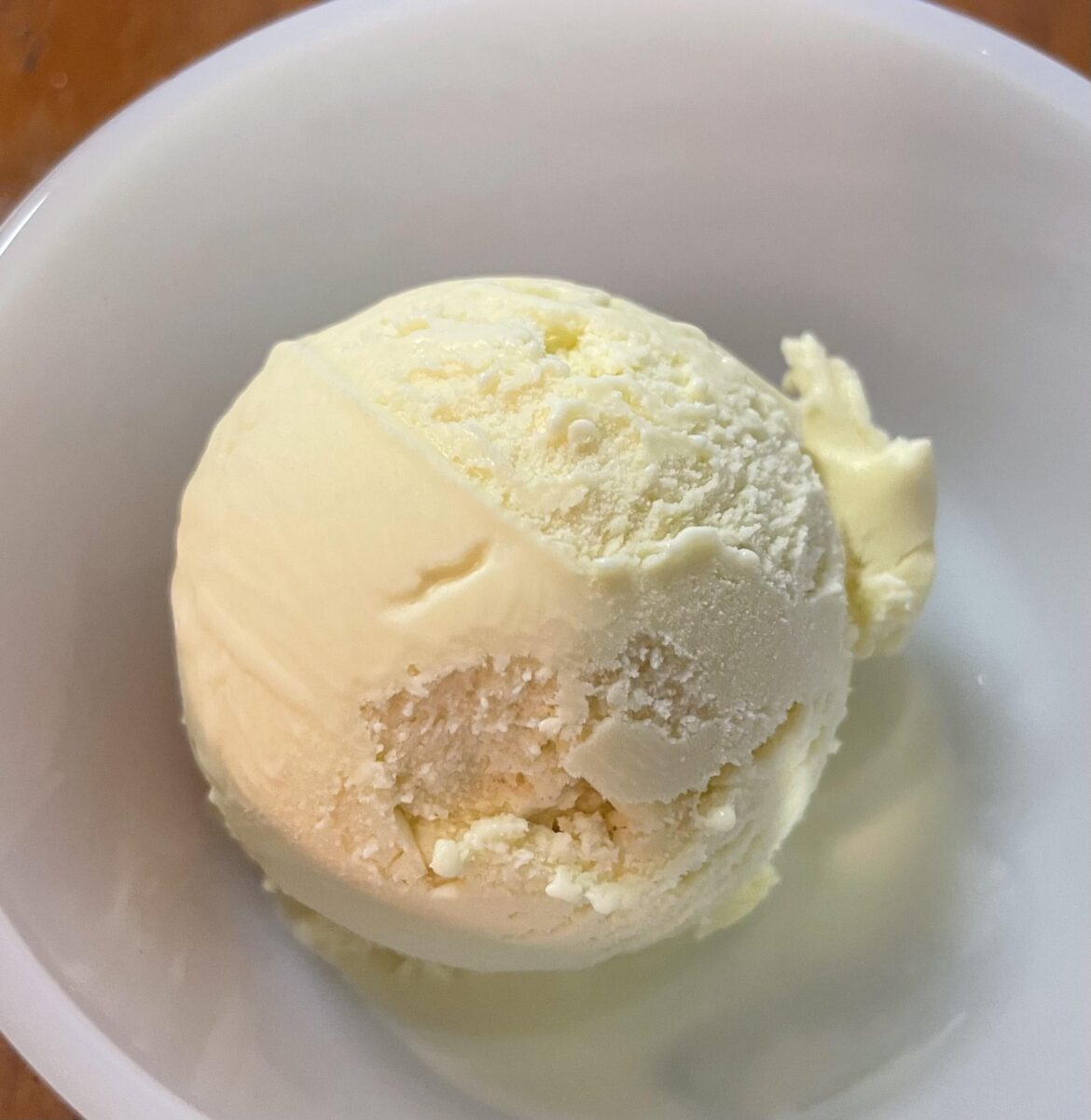 Fig leaves ice cream