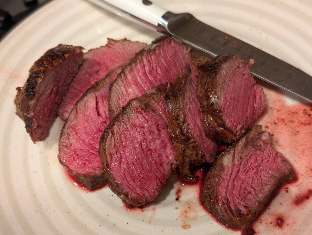 Just normal sear steak