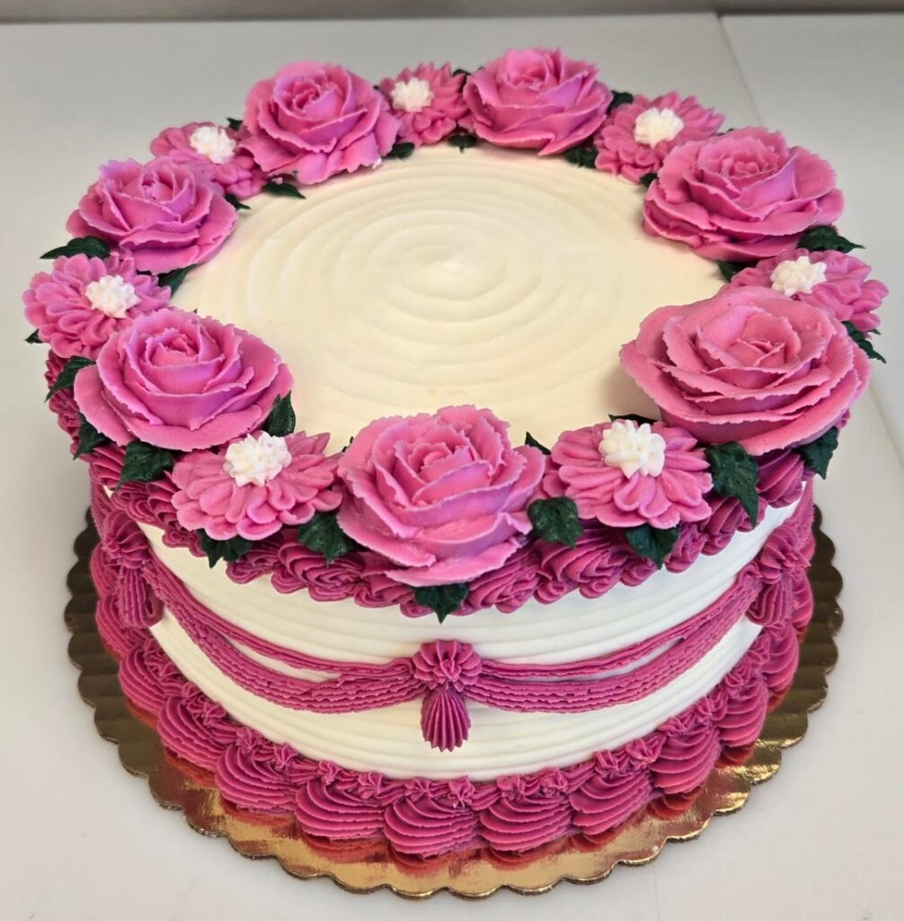 Some recent grocery store cakes I made