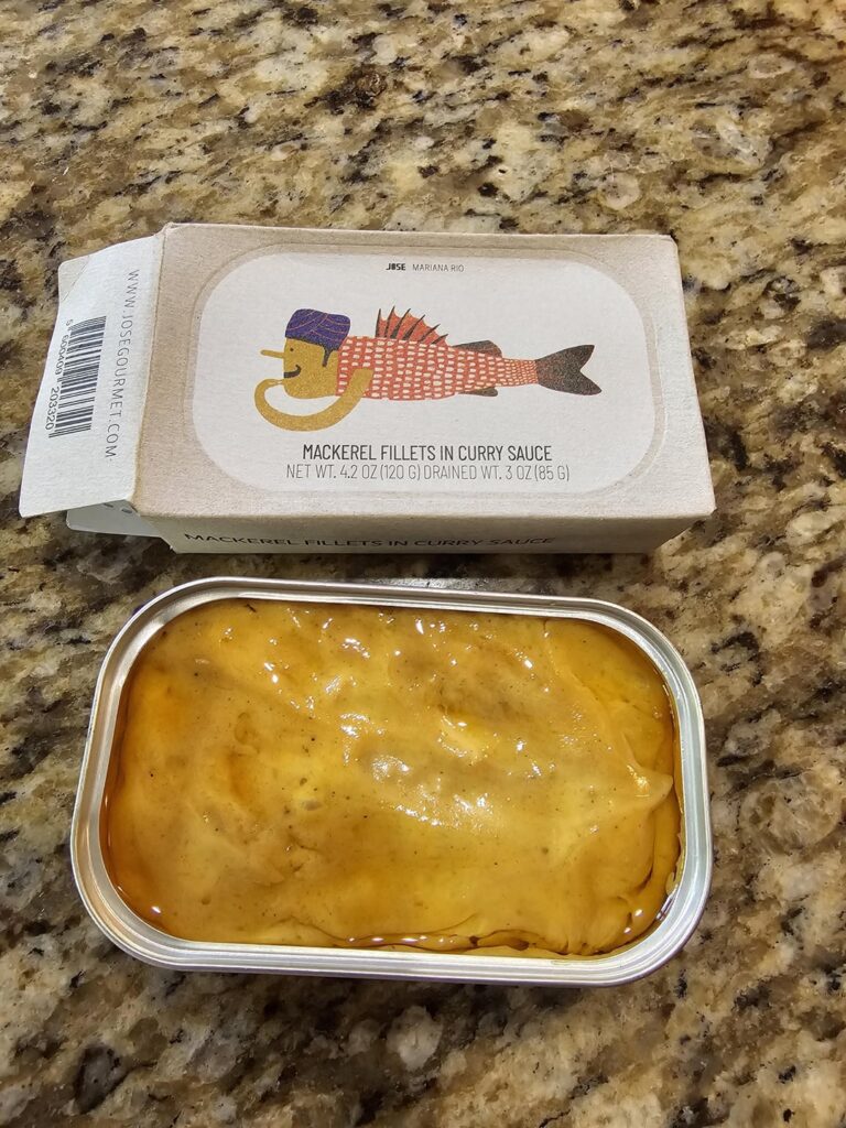 Jose Gourmet Makerel Fillets in Curry Sauce