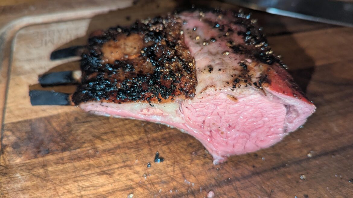 I made the best lamb I've ever had in my life.