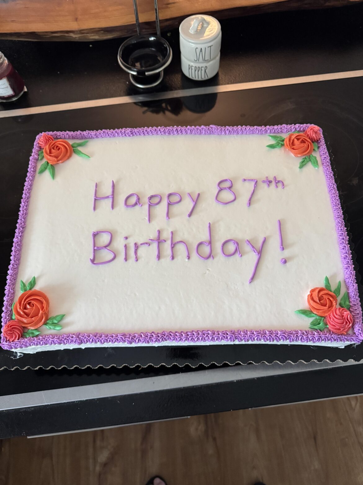 This is the first cake I’ve ever decorated. This is the first cake I’ve ever decorated.