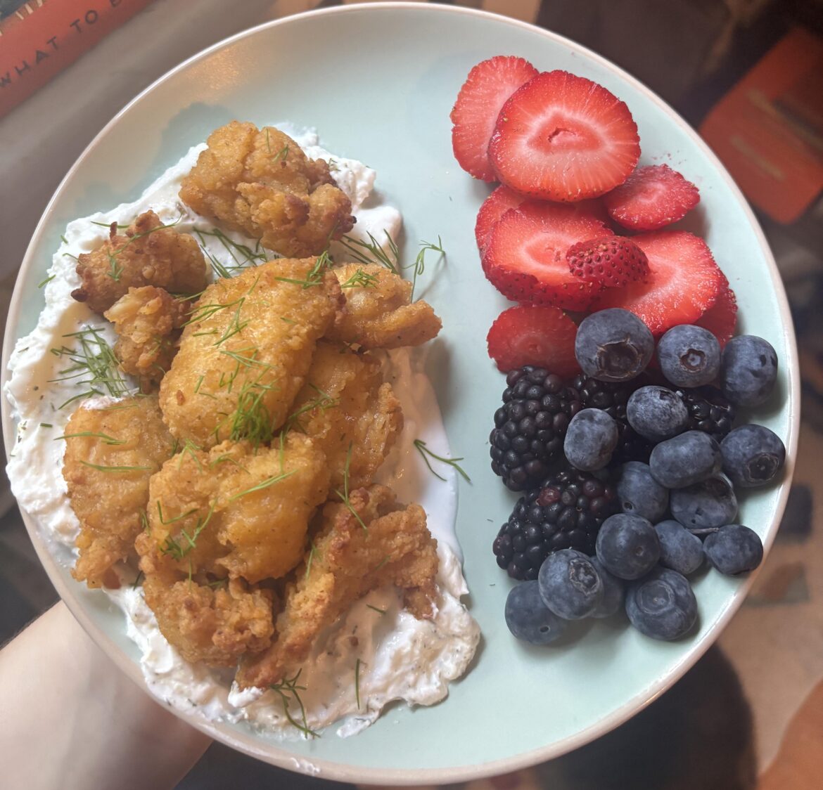 Just Bare Chicken have been a game changer for me! 400ish calories and 45 grams of protein.