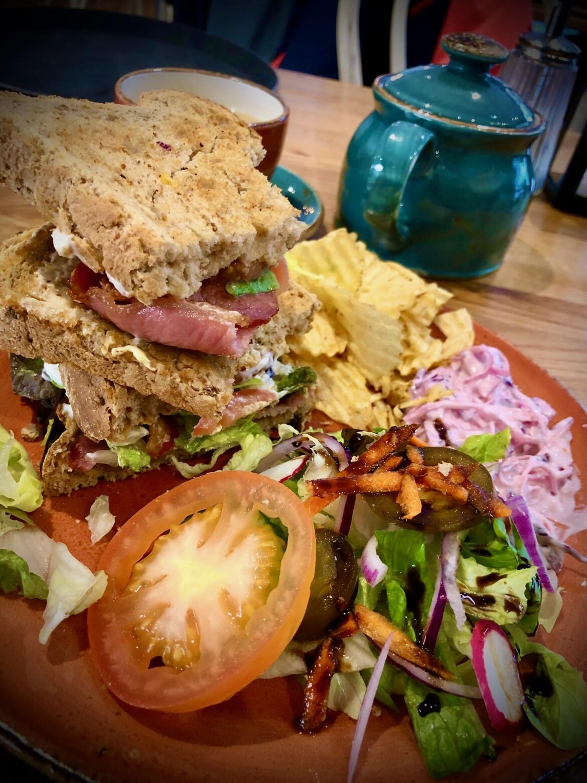 Local Café BLT £10.00 - Lake District - It hit the spot.