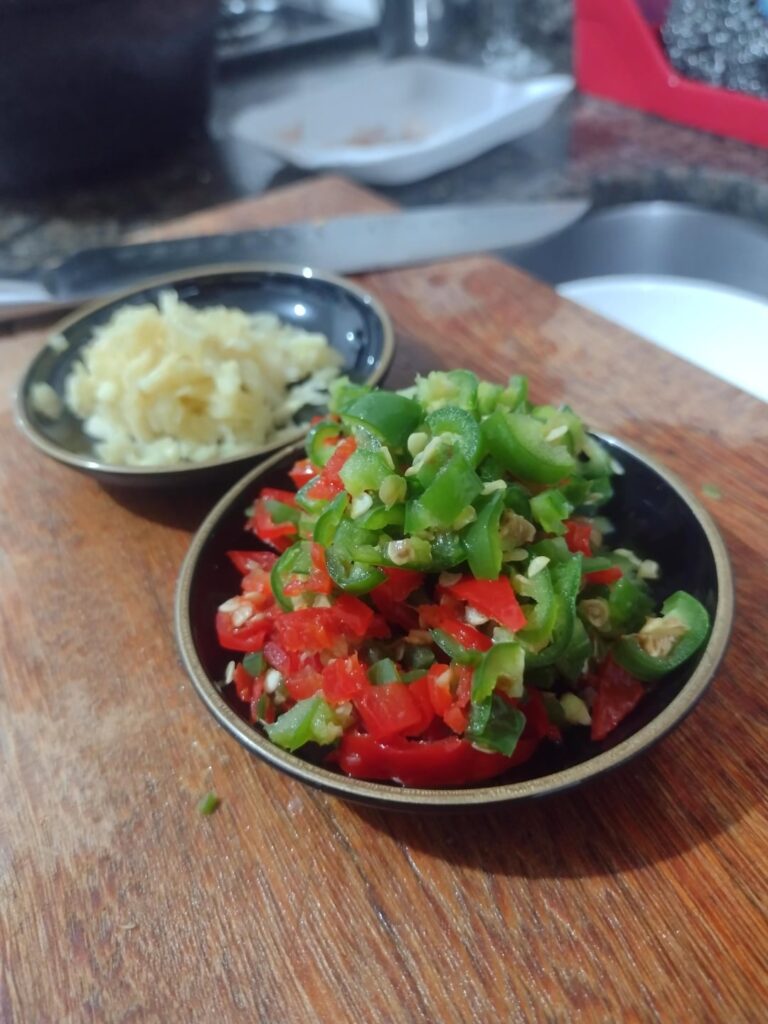 do you bloom your chillies in oil?