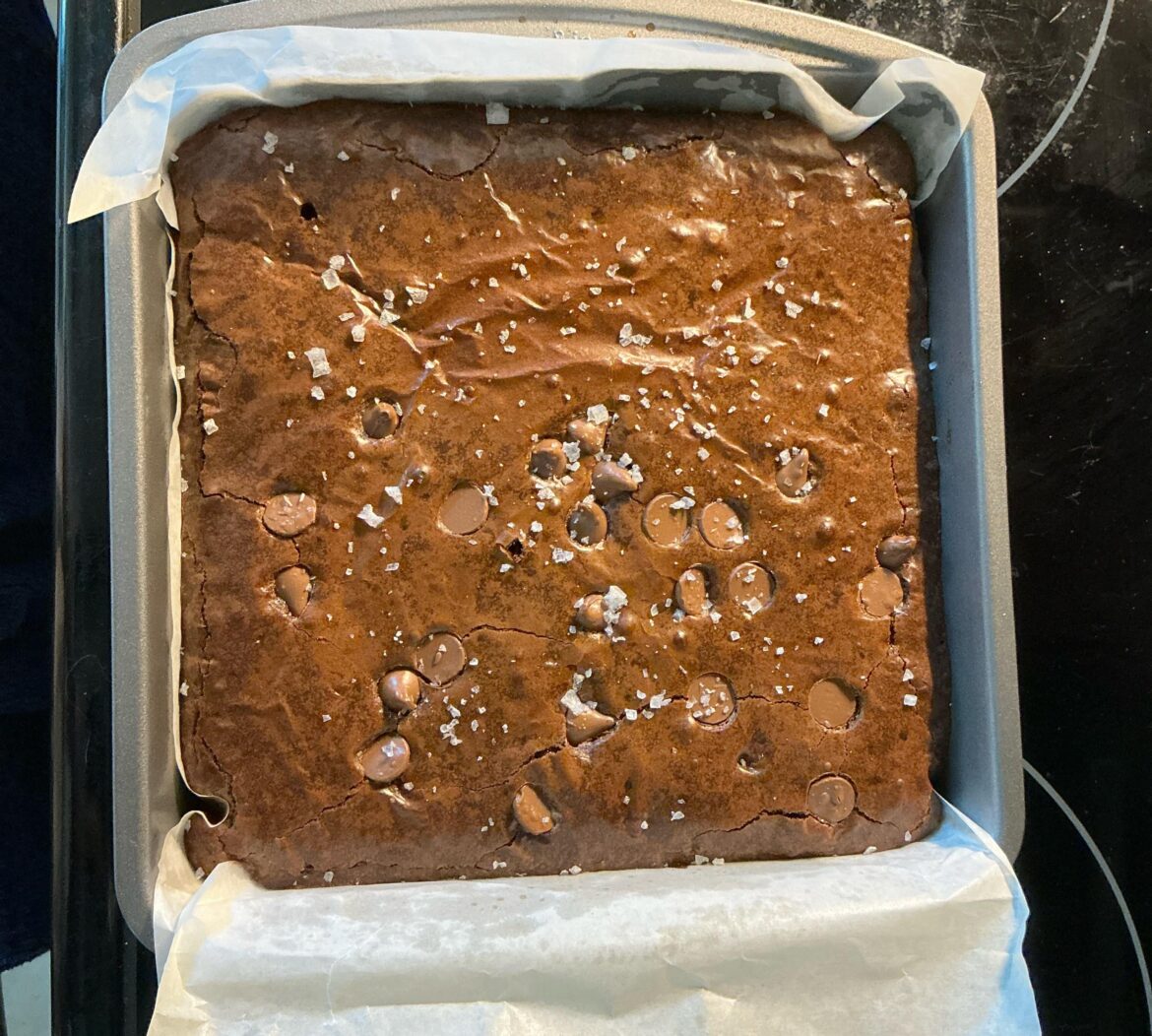 Preppy Kitchen’s Brownie Recipe! Absolute perfection 💜😋
