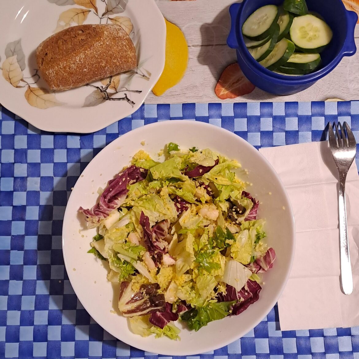 Post cycling dinner, fast and no cooking required