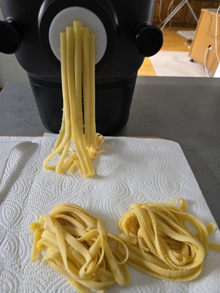 Fresh Fettuccine with Salmon