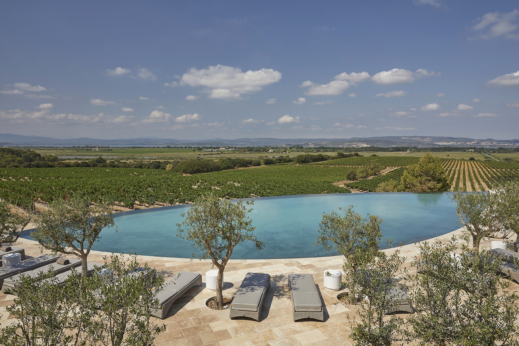 Château Capitoul in Languedoc is one of the best vineyard hotels to visit in France