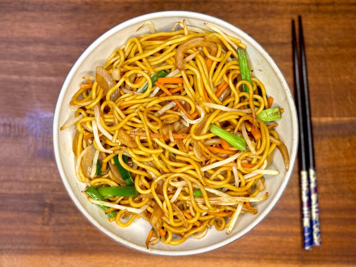 Homemade Chow Mein