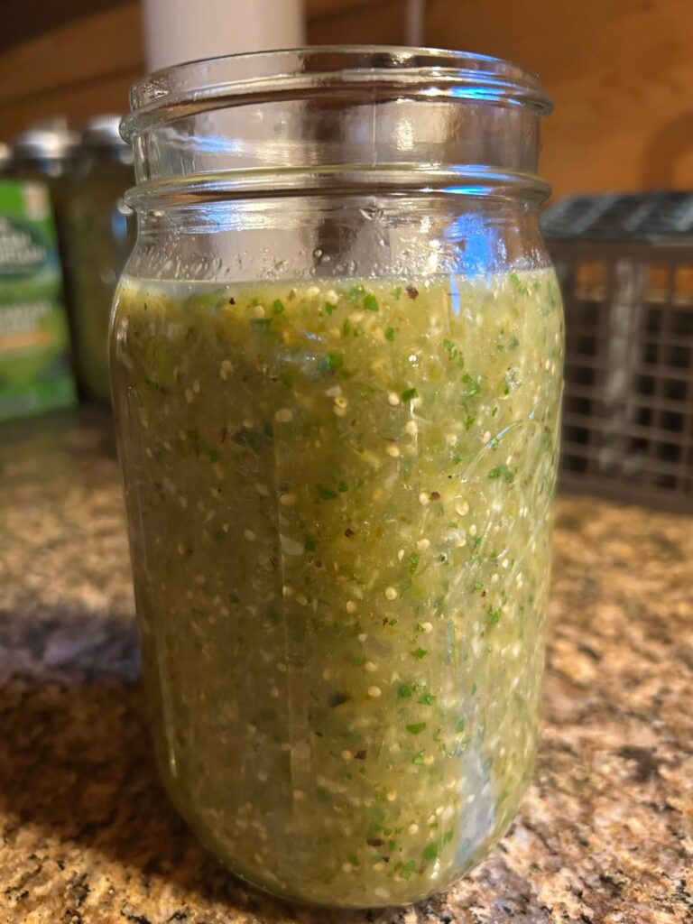 Simple, but perfect, all for some grilled chicken…