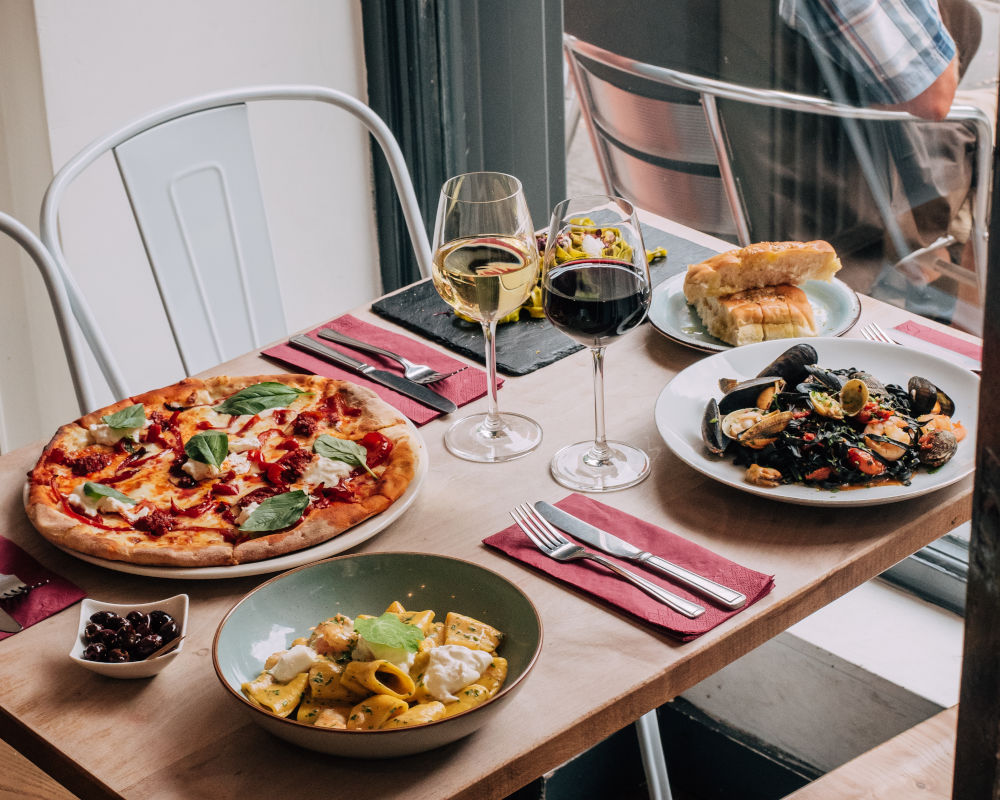 Casa Tua food selection