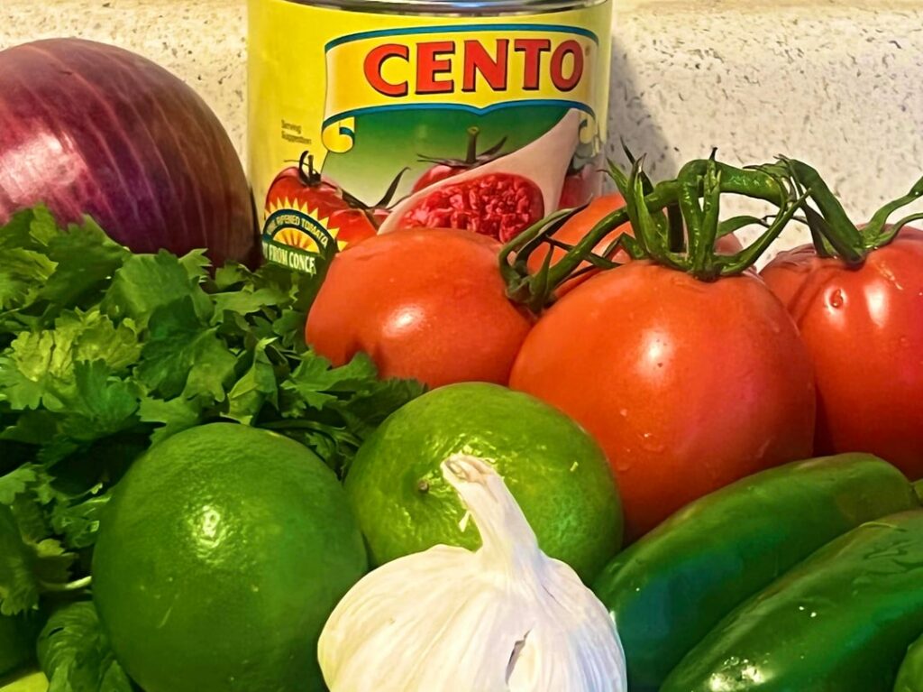 Made salsa for the first time