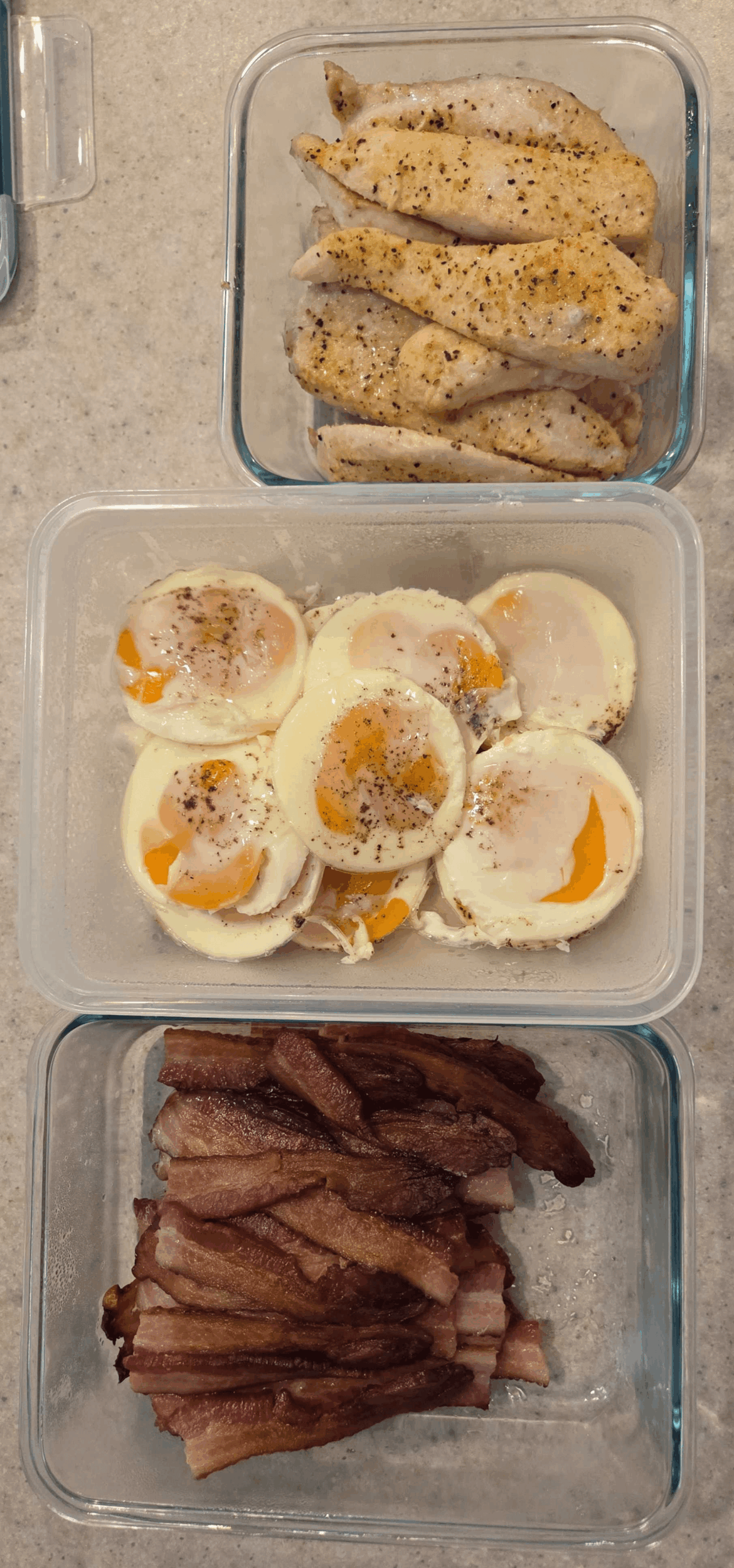 Breakfast sammy meal prep