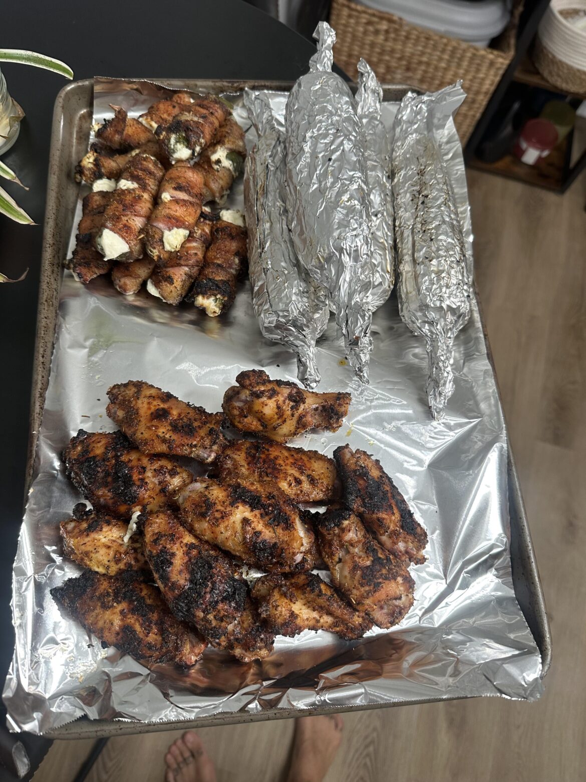 Wings and Poppers
