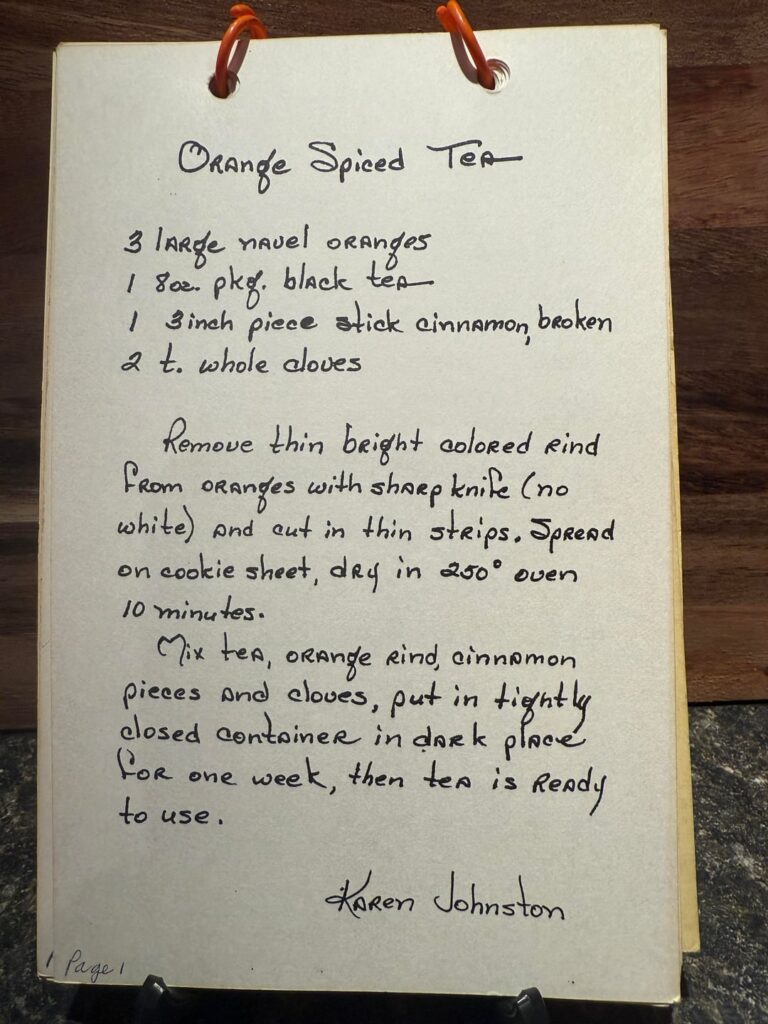 (GUTD 1/32) Orange Spiced Tea & Cocktail Snacks (GUTD 1/32) Orange Spiced Tea & Cocktail Snacks