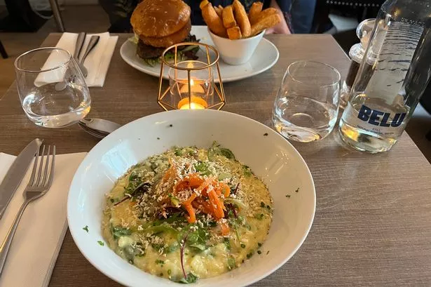 Food at Domaine 16 in Regent Street, Cheltenham