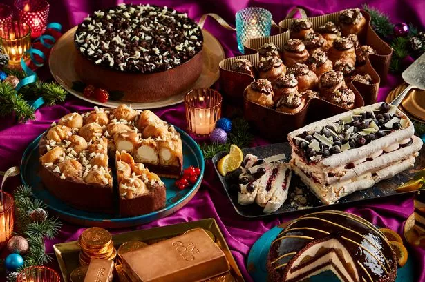 An image of Iceland's Christmas dessert range