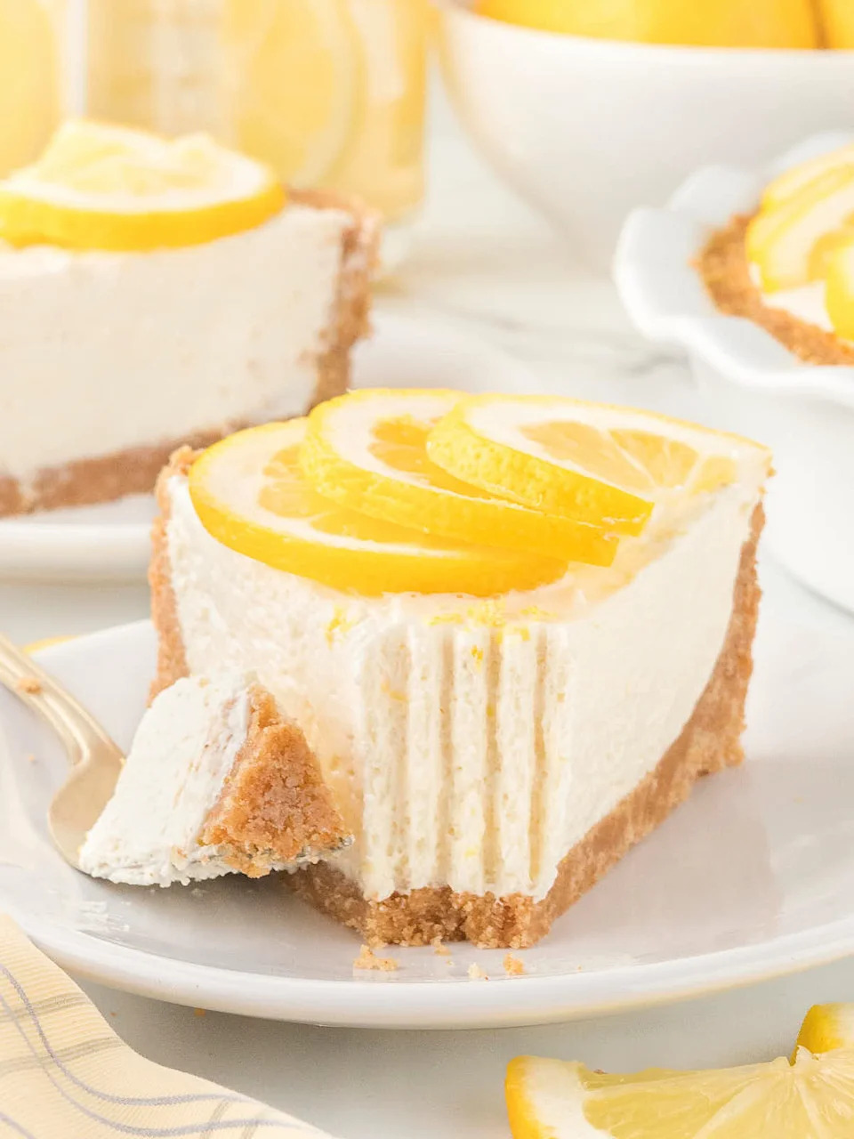 Lemon Icebox Pie recipe by Cheerful Cook.
