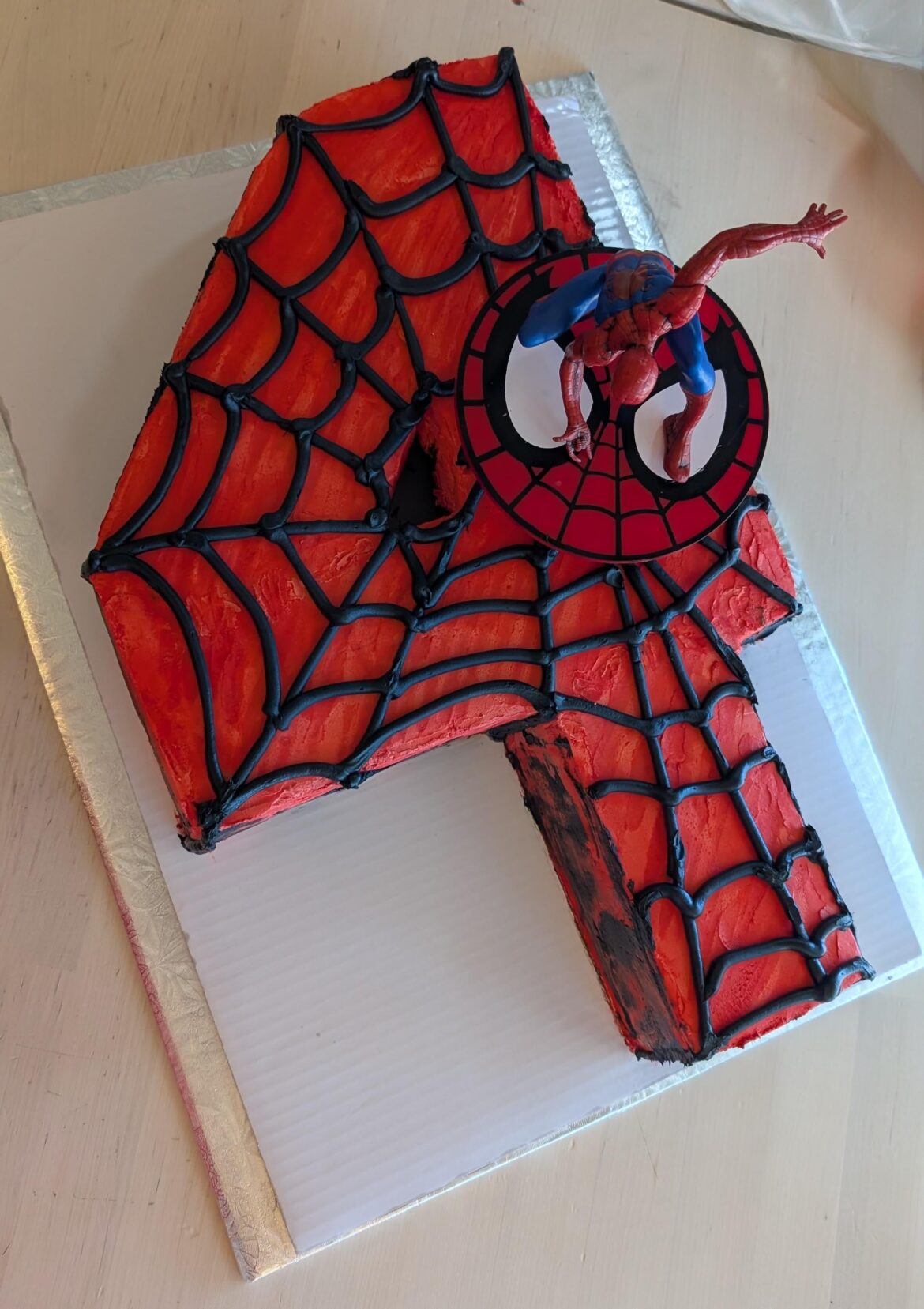Spiderman cake!