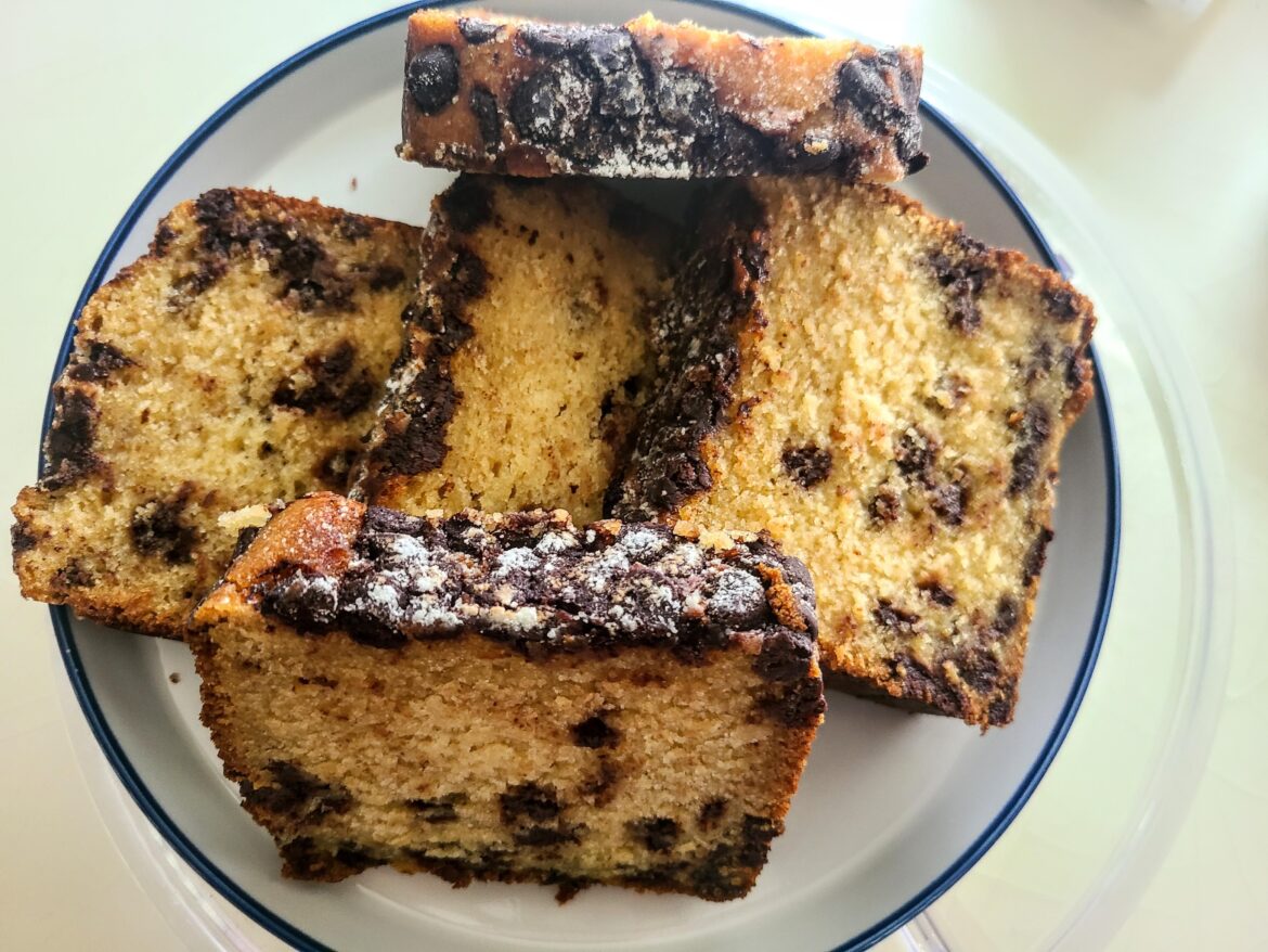 [Homemade] Cheeky Chocolate Chip Loaf Cake