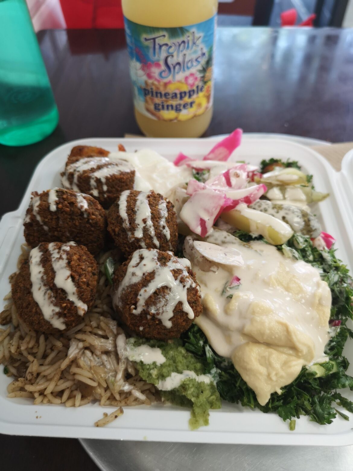 Felfel falafel platter 🧆 (Dundas & Bathurst)