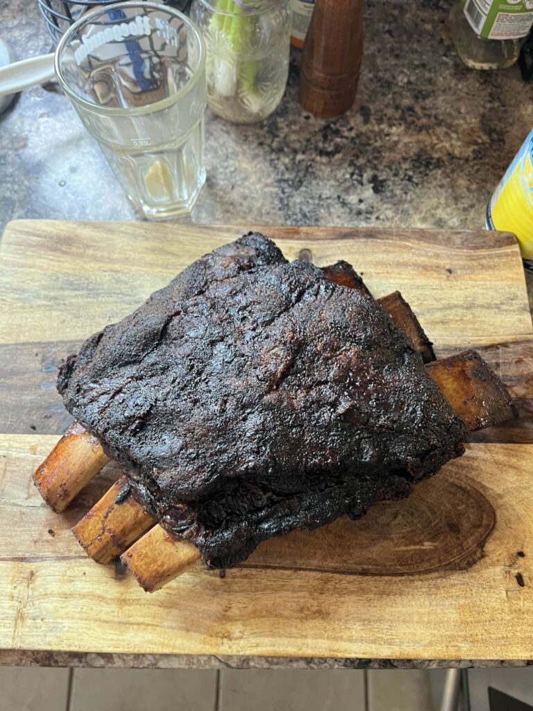 First Time Smoking Beef Plate Ribs