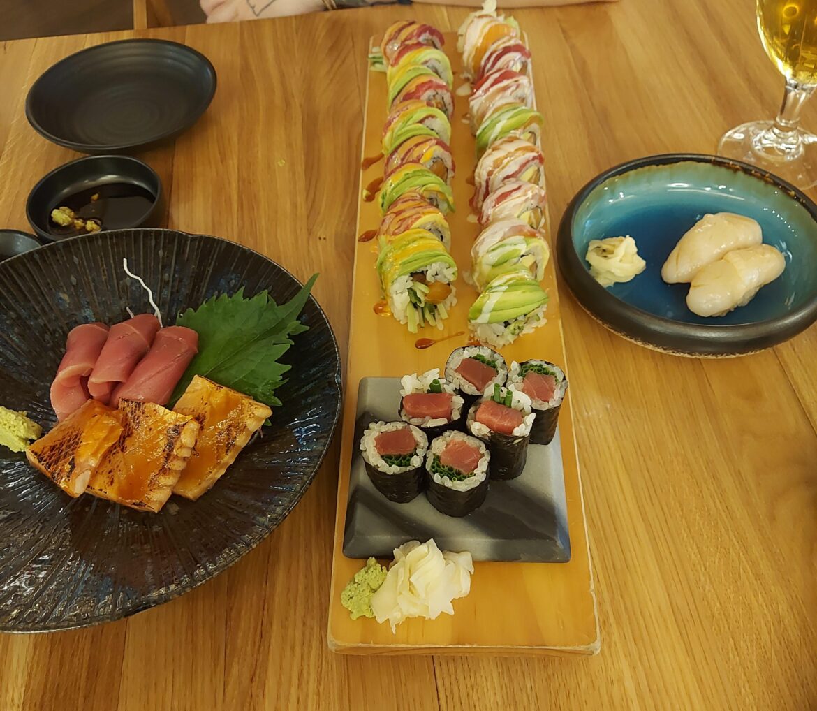 I still dream of how good this sushi was!