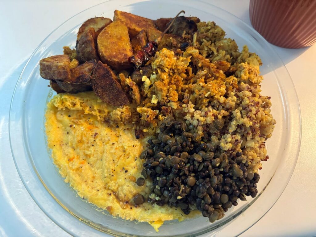 Leftovers for breakfast