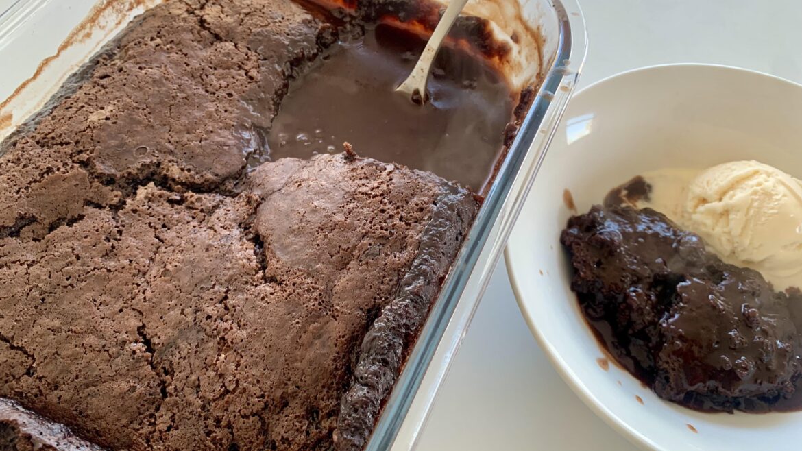 Chocolate Self-Saucing Pudding