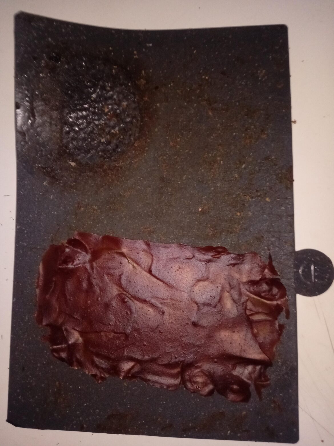 Dehydrate your ketchup to increase its shelflife and intense the flavour.